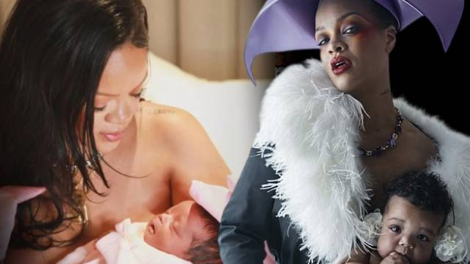 Rihanna ve Kızı Rocki İlk Kez Aynı Kapakta: “Kapak Kızları”