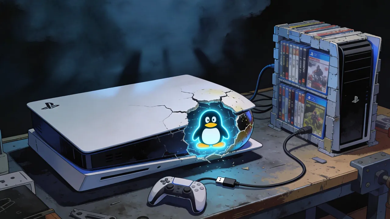 PlayStation 5’e Linux Dokunuşu: Konsol Artık PC Gibi