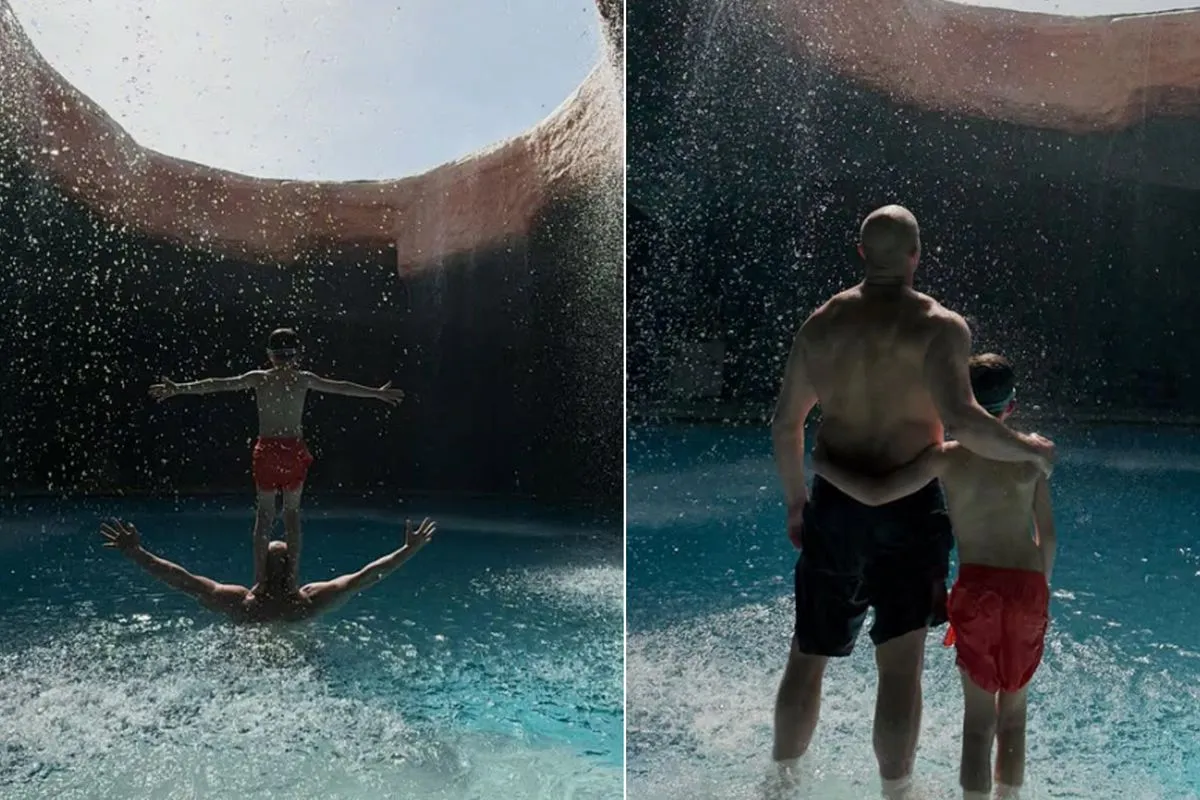 Aksiyon Yıldızı Jason Statham’dan Aile Pozu