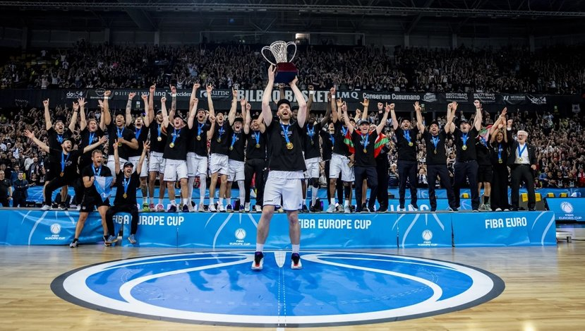 Basketbol FIBA Erkekler Avrupa Kupası  Şampiyonu: Surne Bilbao Basket!