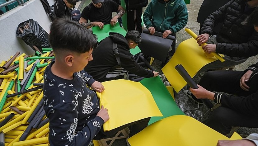 Teksas Grubu’ndan Şampiyonluk Maçı İçin Devasa Bir Koreografi Hazırlığı!