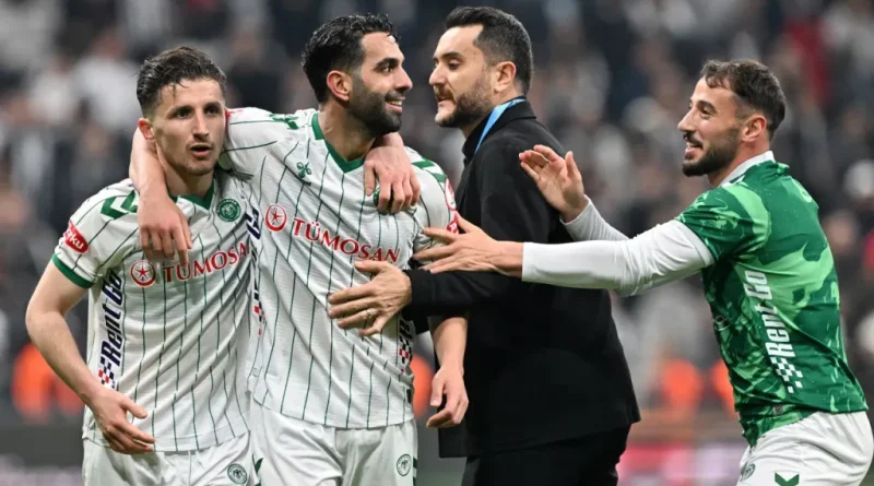 Kupada final bileti Konyaspor’un: Beşiktaş’a 90+8 şoku